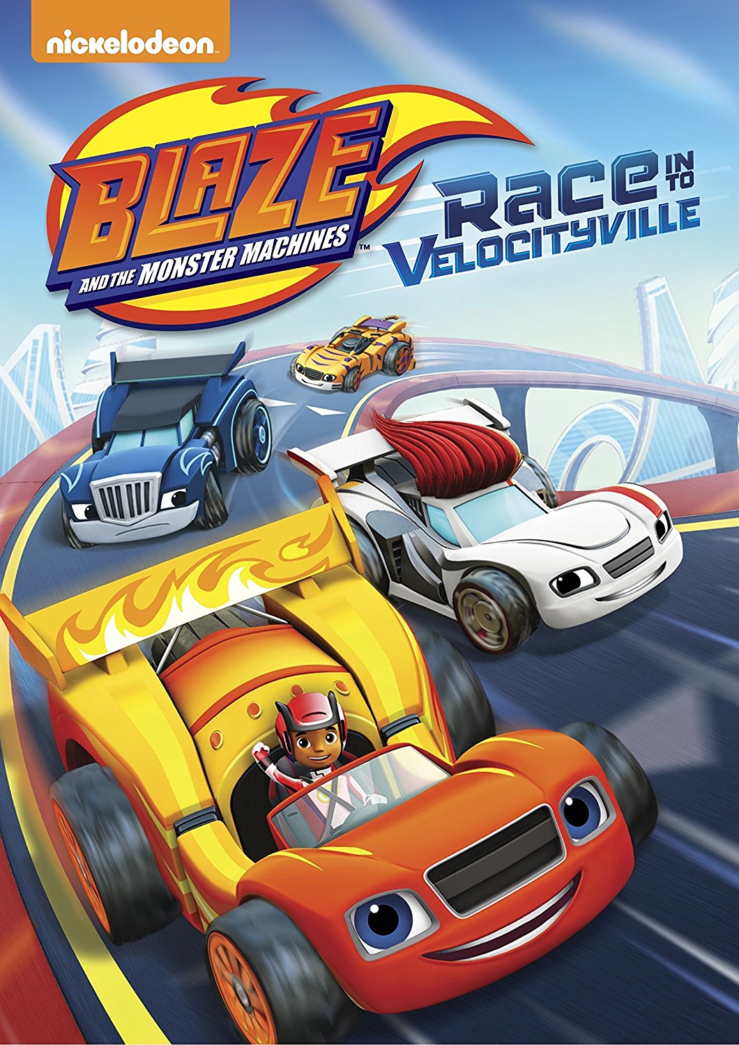 Blaze and the Monster Machines: Race in to Velocityville - Blu-ray Edition.