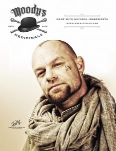 Ivan L. Moody “Moody’s Medicinals” Lead Singer Of Five Finger Death Punch Announces New Line Of CBD And Non-CBD Health And Wellness Products Available Worldwide On Tuesday, June 25
