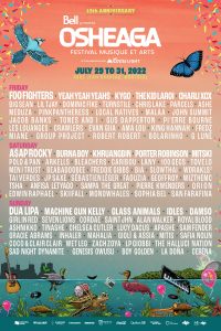 Osheaga – Acts Announced and SINGLE DAYS PASSES ON SALE NOW!