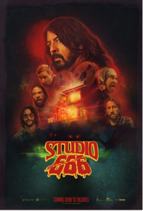 The horror comedy Studio 666, with the Foo Fighters, in theaters on February 25