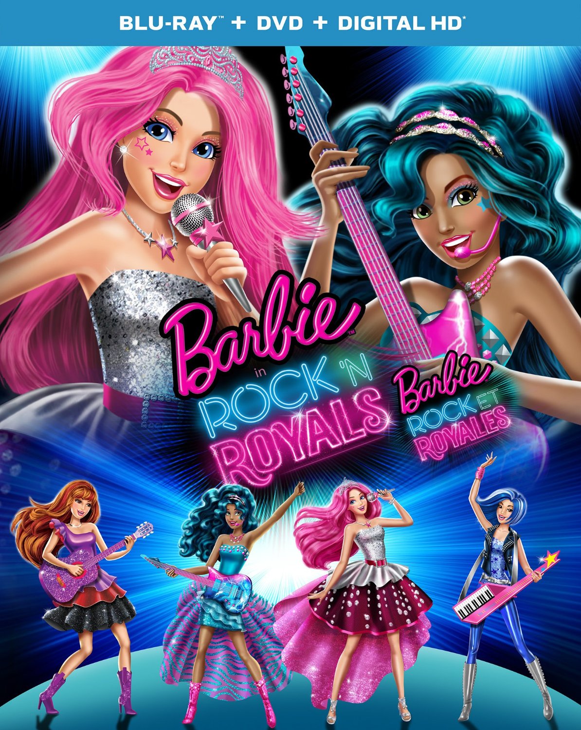 Barbie in Rock ‘n Royals – Blu-ray/DVD Combo Edition