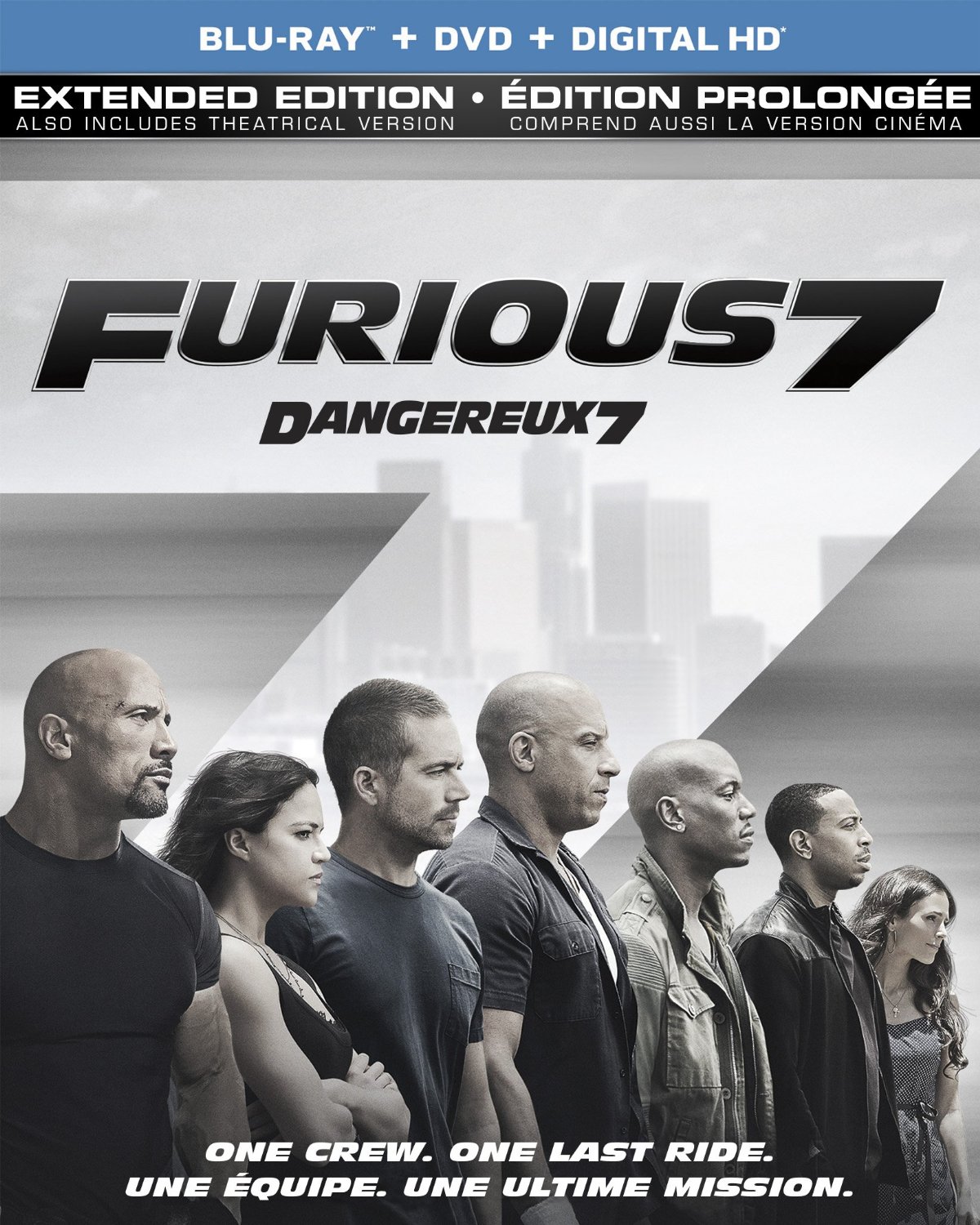 Furious 7 – Blu-ray/DVD Combo Edition