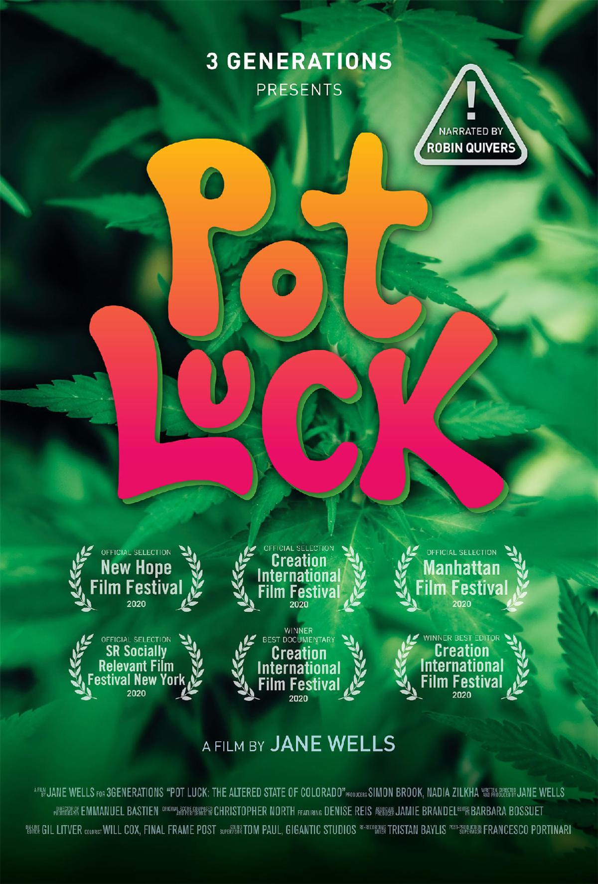 “Pot Luck” documentary narrated by Robin Quivers to screen in the