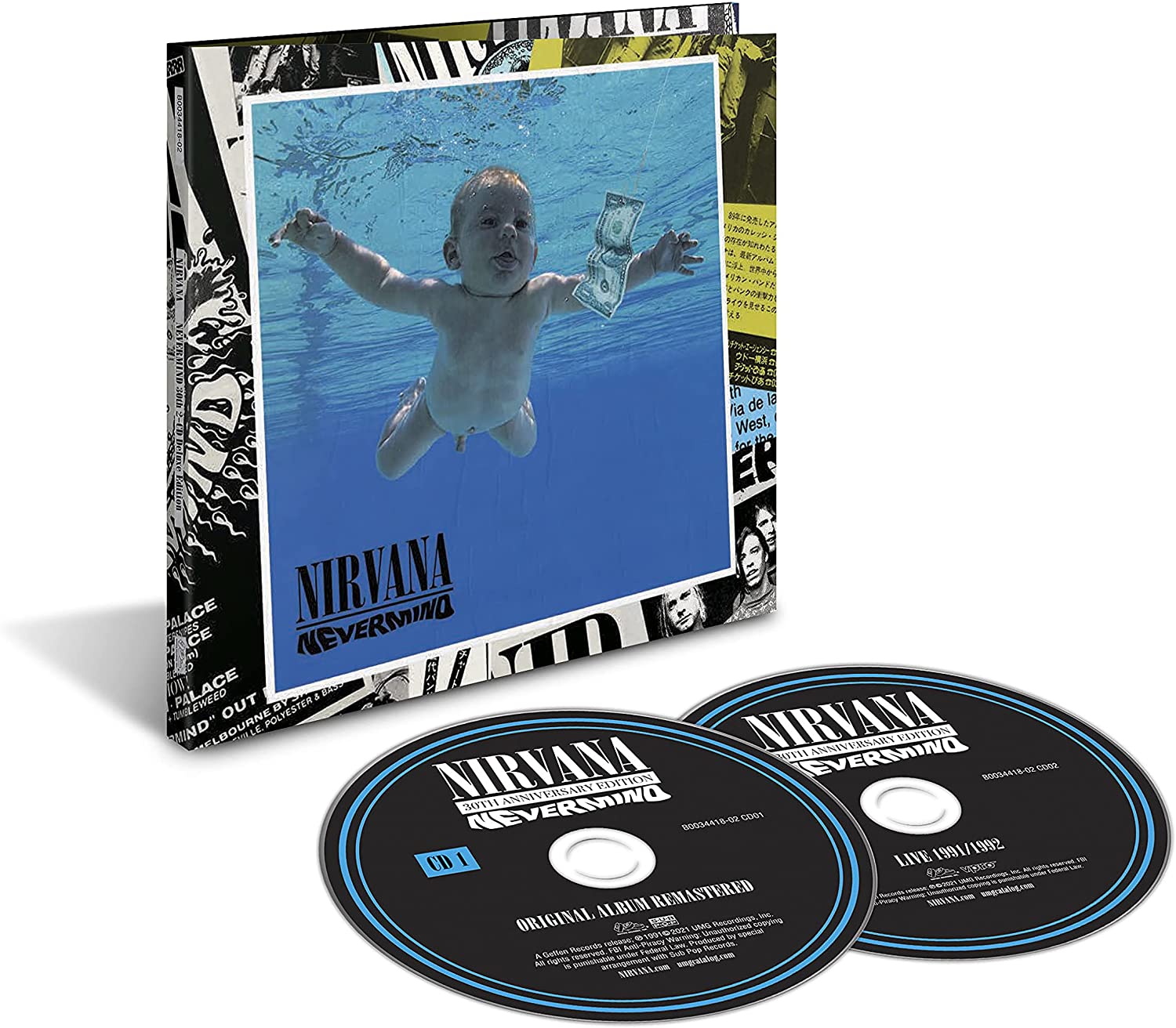 NIRVANA NEVERMIND 30th ANNIVERSARY EDITIONS RELEASED