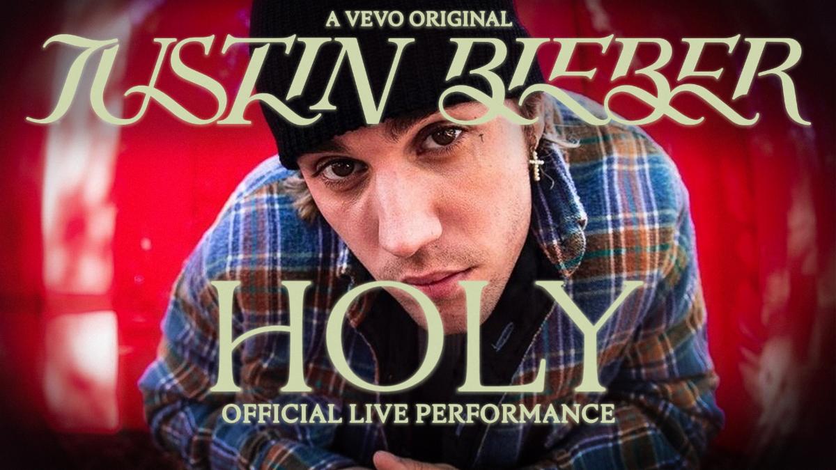 Justin Bieber releases fourth & final Official Live Performance with Vevo | “Holy”