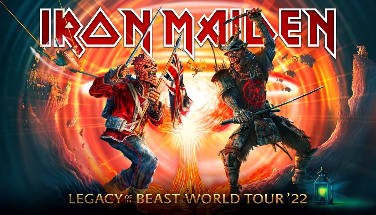 IRON MAIDEN Return To North America With An Updated ‘LEGACY OF THE BEAST’ TOUR – Critically Acclaimed Show To Be Even More Spectacular