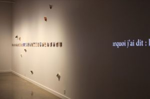 Documentaire en dérive | Exhibition by Nayla Dabaji, MAI (Montréal, arts interculturels), March 16 – April 16