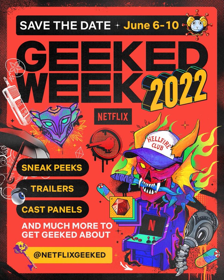 Save The Date | Netflix Geeked Week – June 6-10